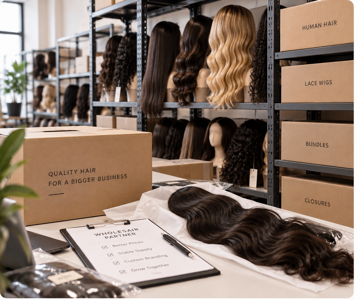 Wholesale supply with flexible support